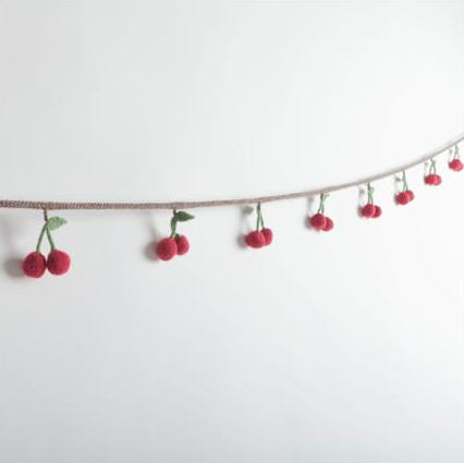 MIMI'lou guirlande cerise