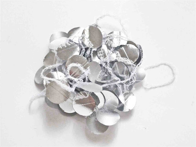 CATA CONFETTIS Argent