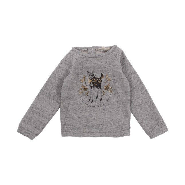 sweat-faon-bebe-gris-chine