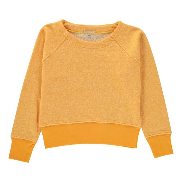 sade-motttled-sweatshirt-yellow